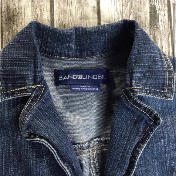 Bandolino Women’s Jean Jacket Denim Jacket Small - Picture 2 of 8